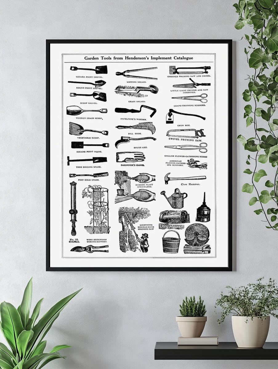 Garden tools implement catalogue. Digitally. — room view 4