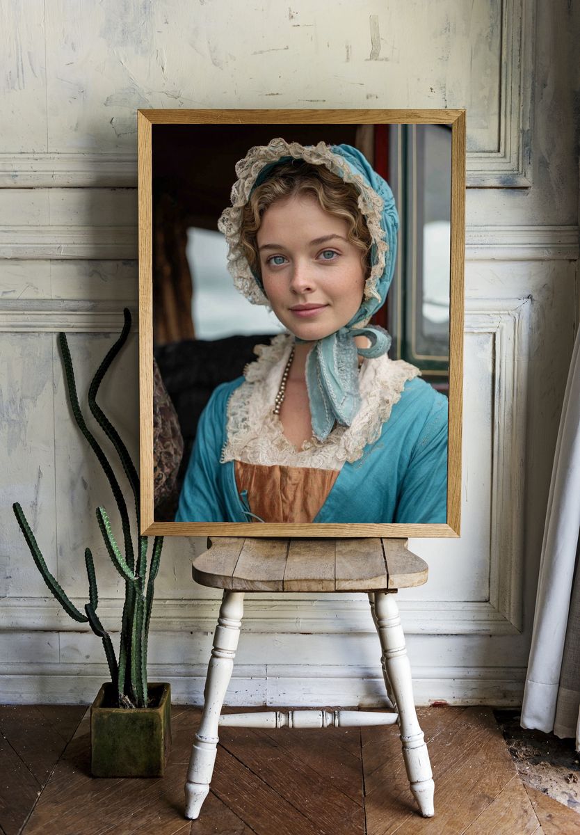 Victorian Portrait Photography Poster. — room view 1