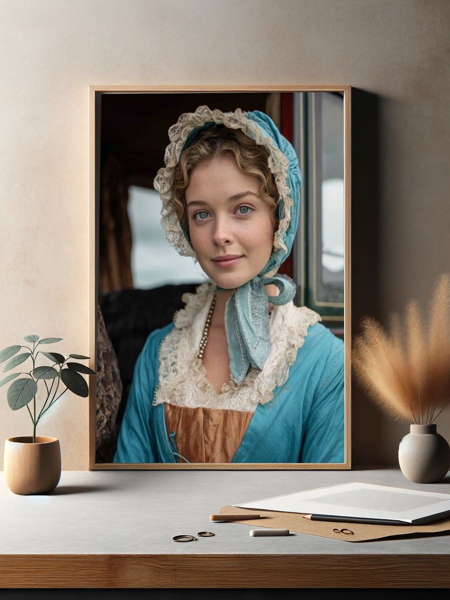 Victorian Portrait Photography Poster. — room view 2