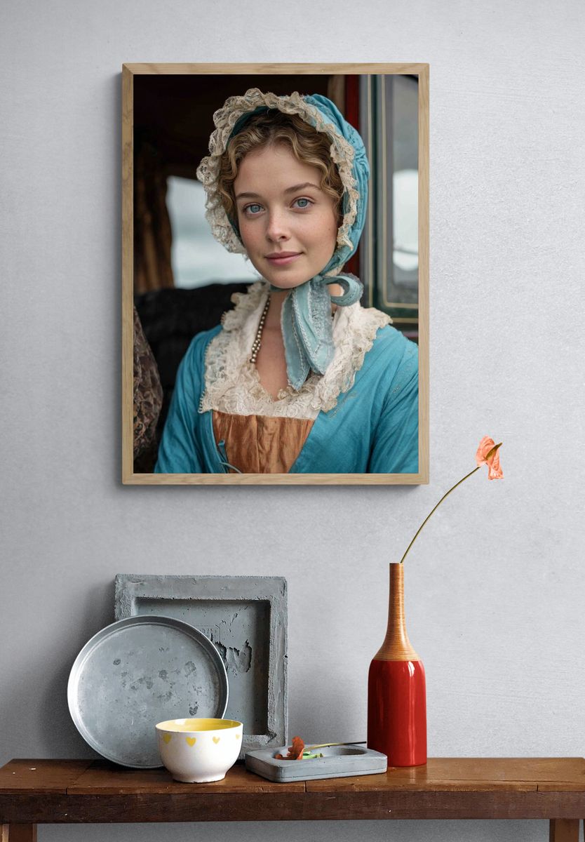 Victorian Portrait Photography Poster. — room view 3