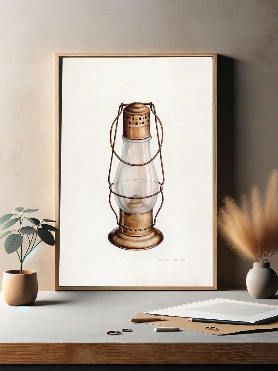 Lantern (ca. 1939) Samuel W. — room view 2