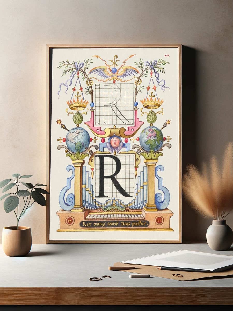 Guide Constructing Letter R Mira. — room view 2