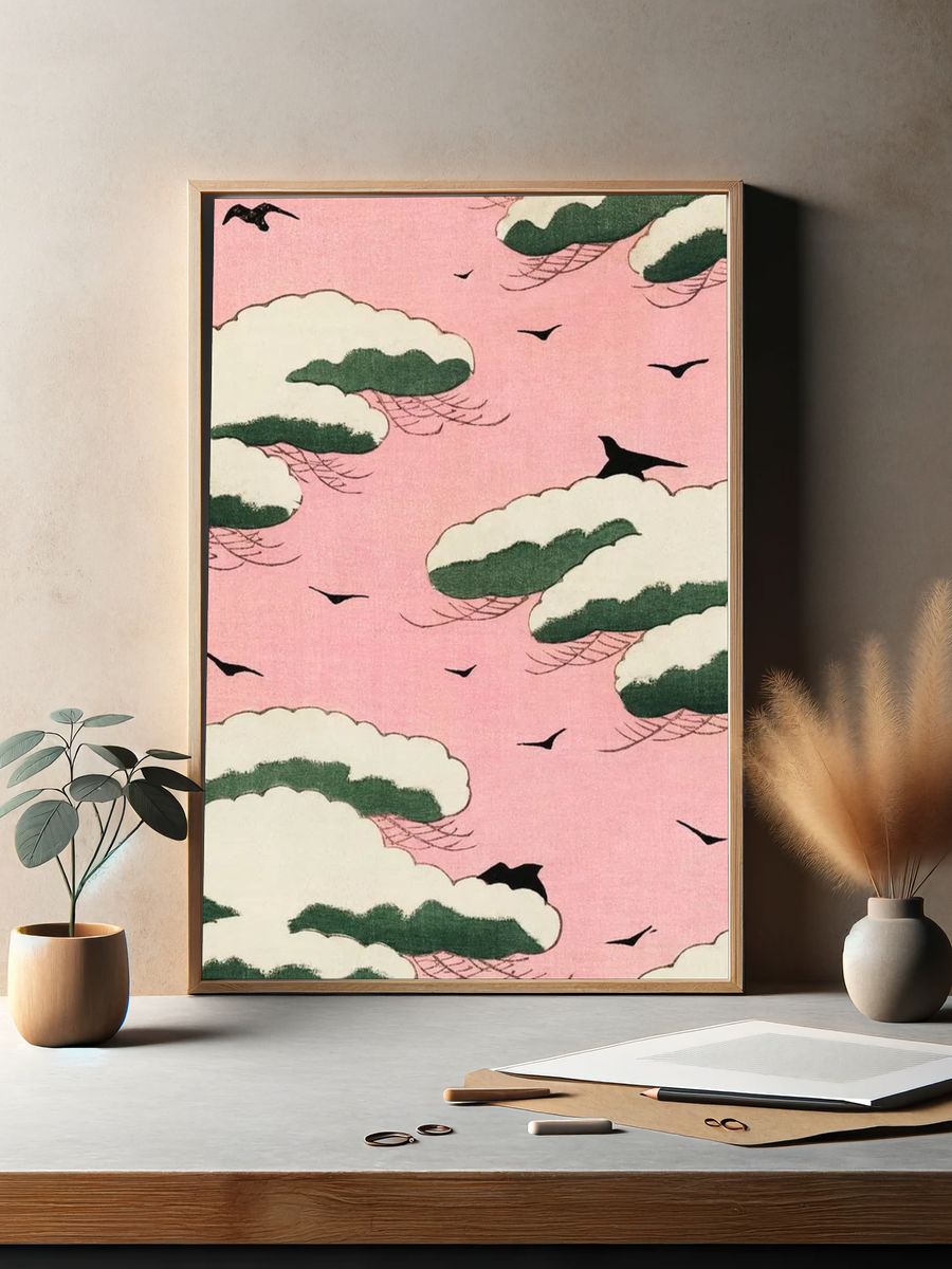 Vintage mobile wallpaper, iPhone background. — room view 2