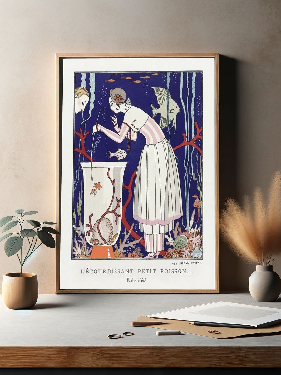 L'étourdissant petit poisson: Robe d'été. — room view 2