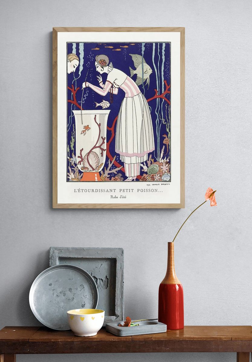 L'étourdissant petit poisson: Robe d'été. — room view 3