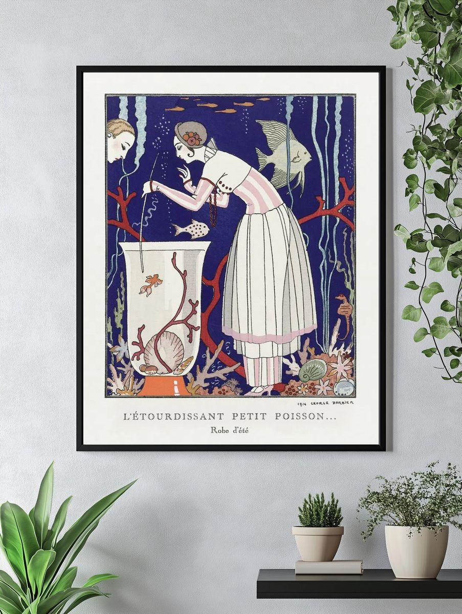 L'étourdissant petit poisson: Robe d'été. — room view 4
