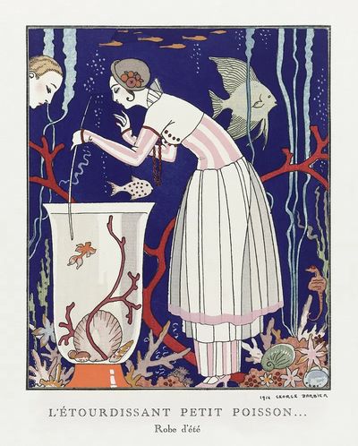 L'étourdissant petit poisson: Robe d'été.