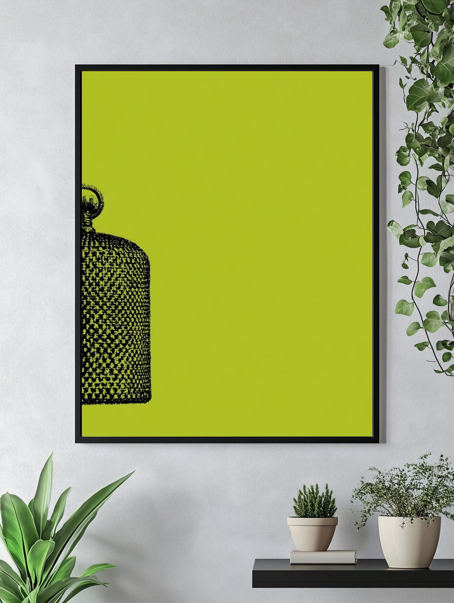 Vintage Perfume Bottle Poster. — room view 4