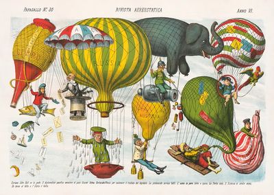 Aerostatic magazine (1878) Rivista aerostatica