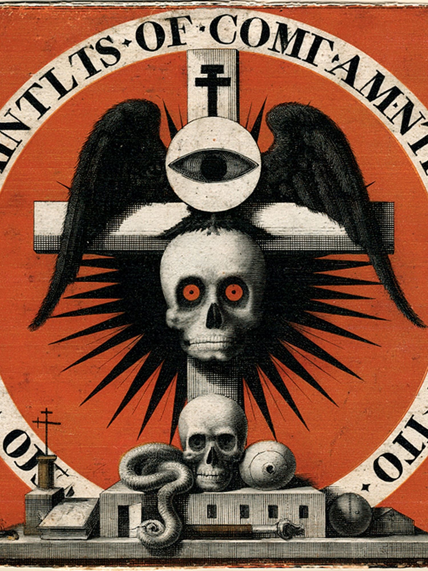Memento Mori Surrealism Poster. poster — vintage art