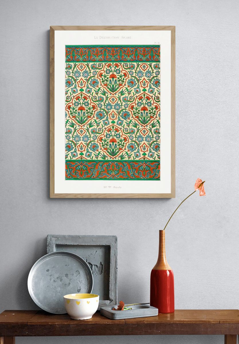 Emile Prisses d’Avennes pattern, plate. — room view 3