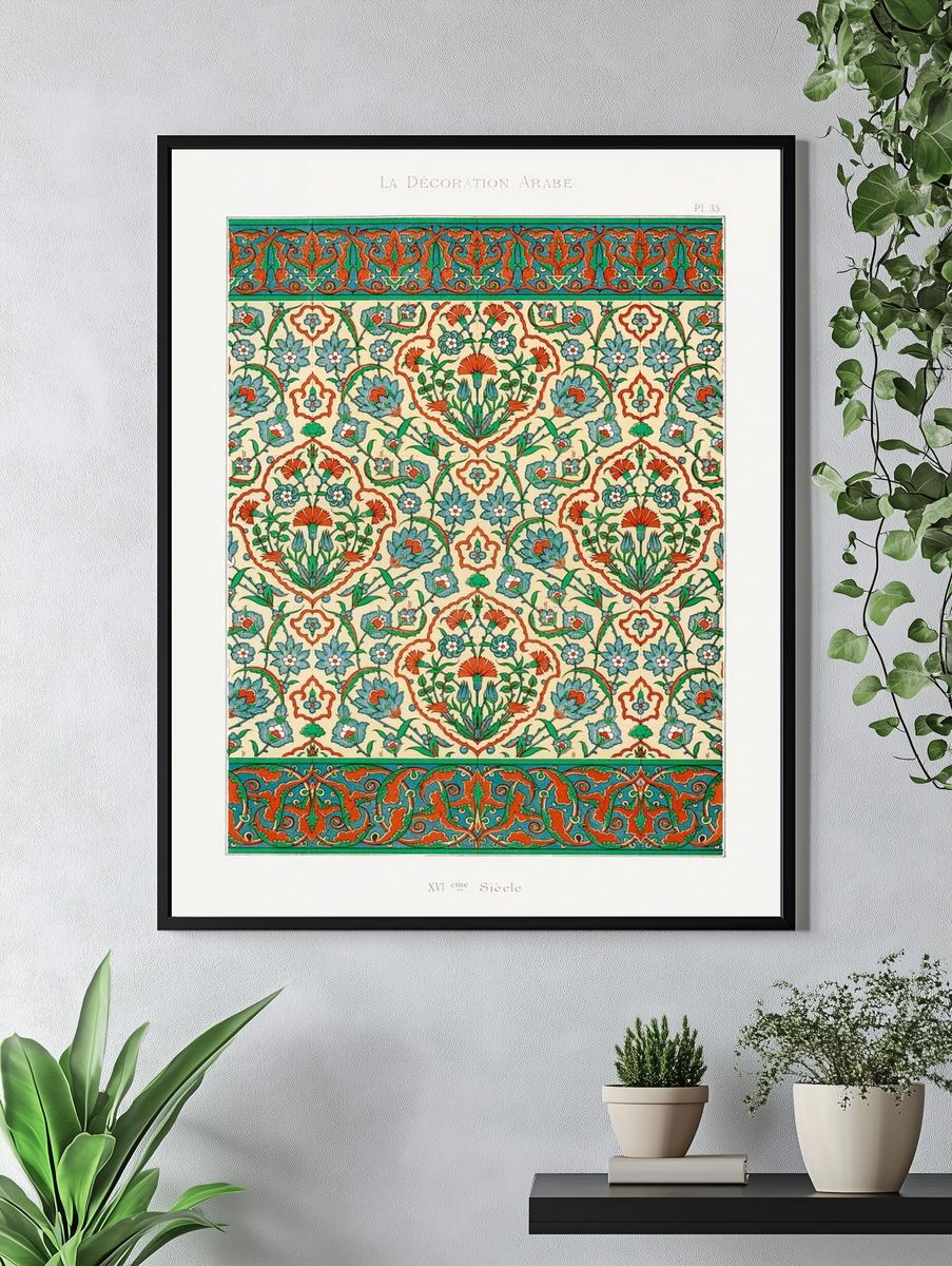 Emile Prisses d’Avennes pattern, plate. — room view 4