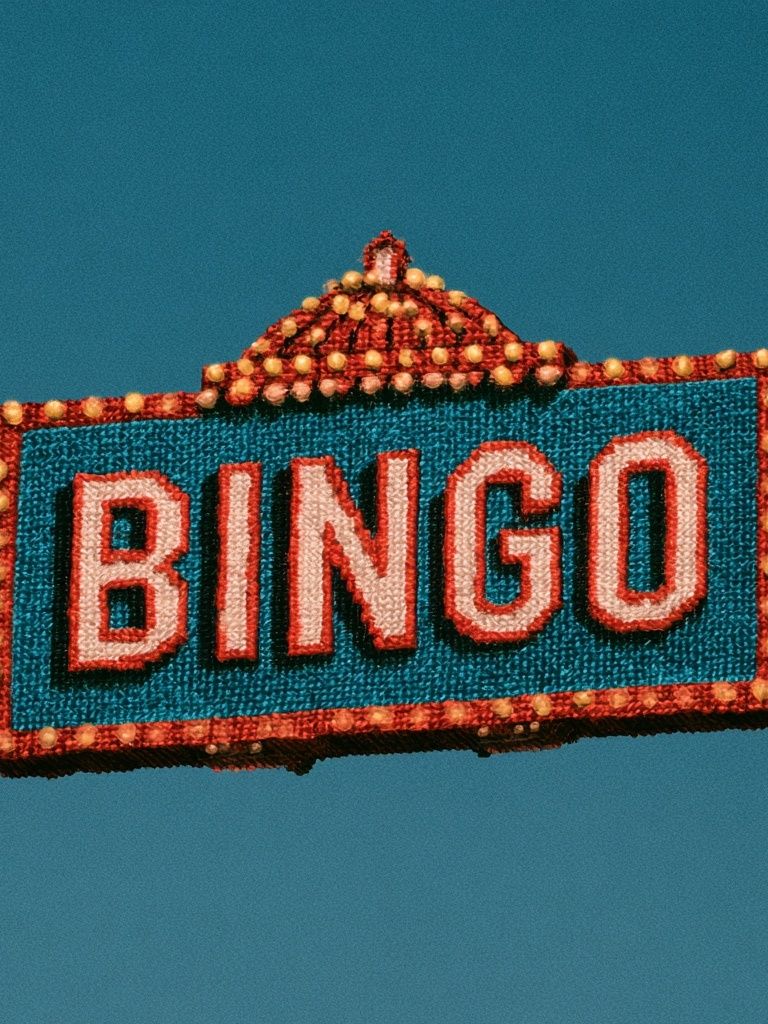 Bingo Neon Sign Poster. poster detail