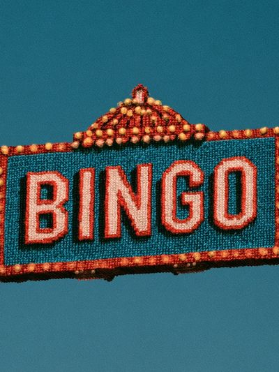 Bingo Neon Sign Poster. poster