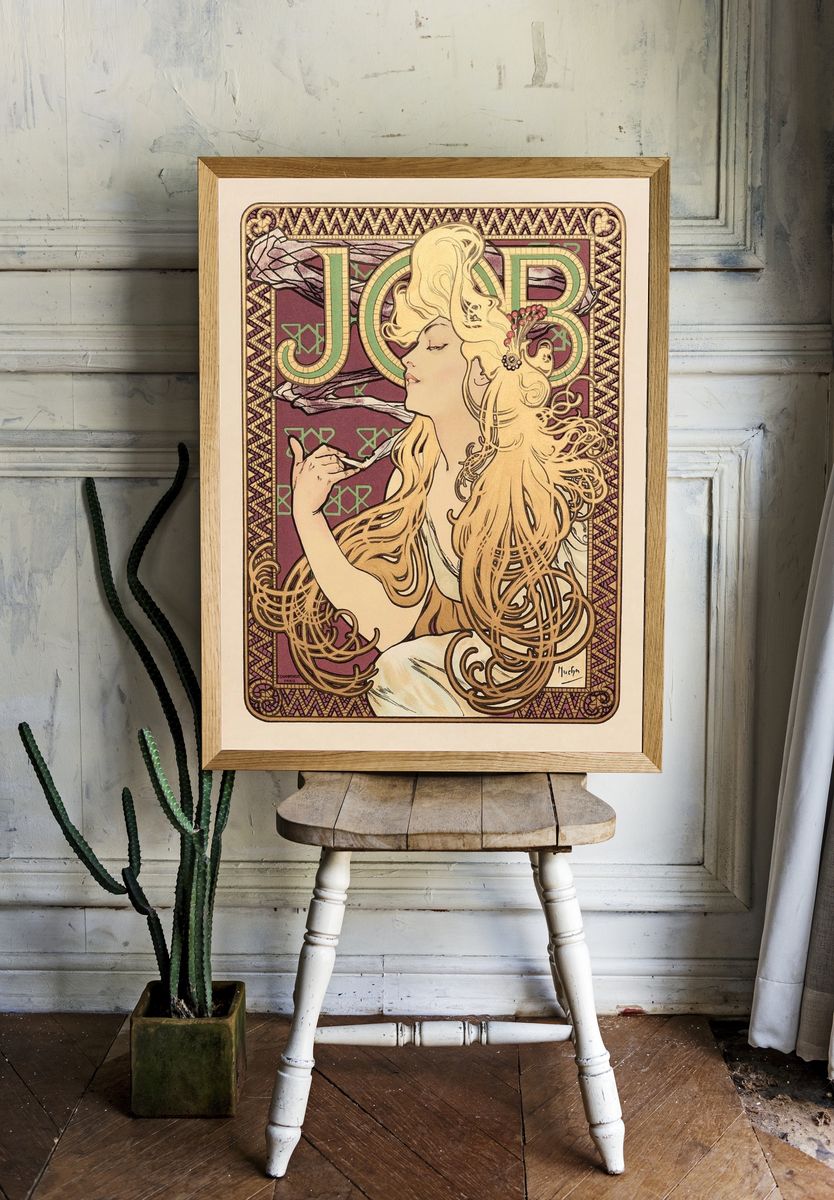 Job (1896) Alphonse Mucha. Original. room preview