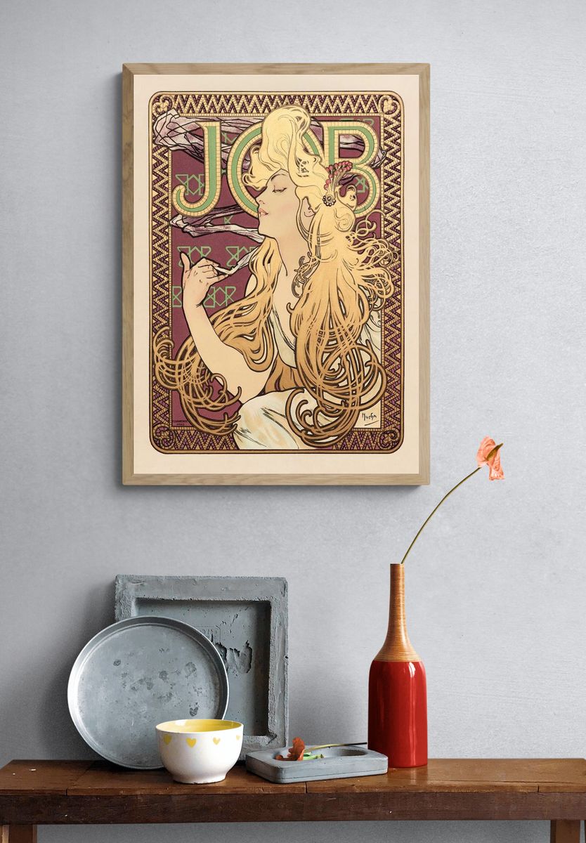 Job (1896) Alphonse Mucha. Original. — room view 3