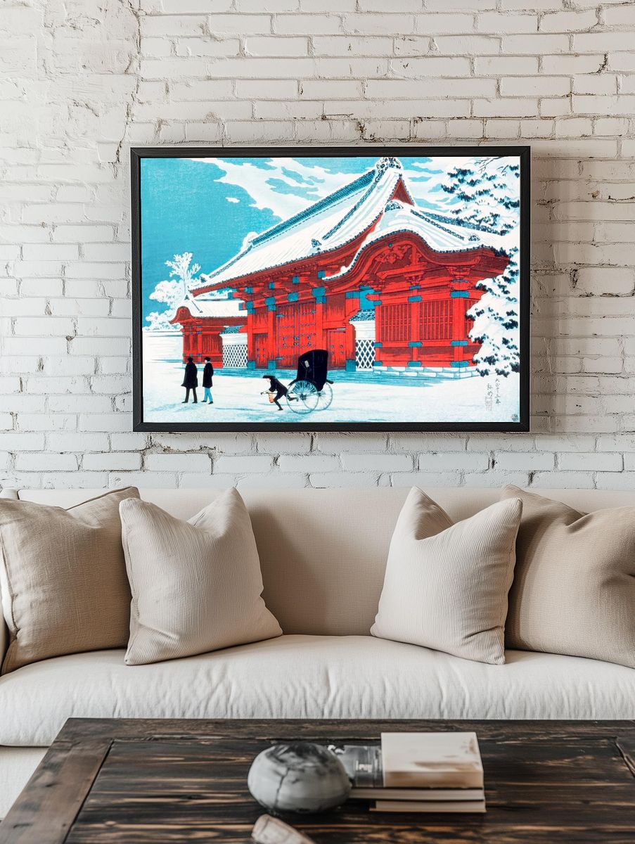 Red Gate Hongo Snow (1926). — room view 1
