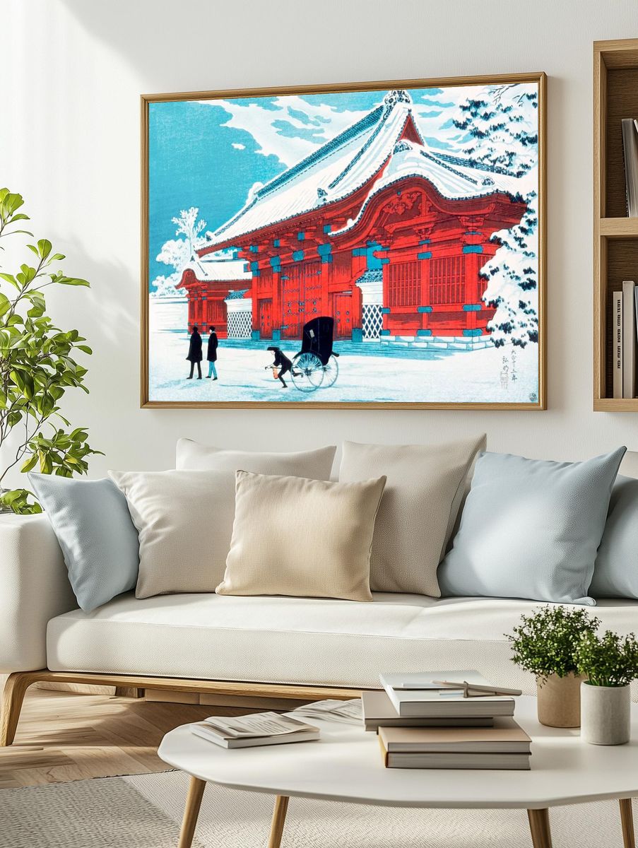 Red Gate Hongo Snow (1926). — room view 2