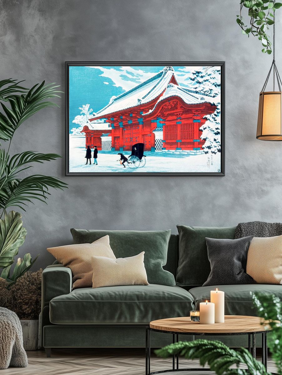 Red Gate Hongo Snow (1926). — room view 4