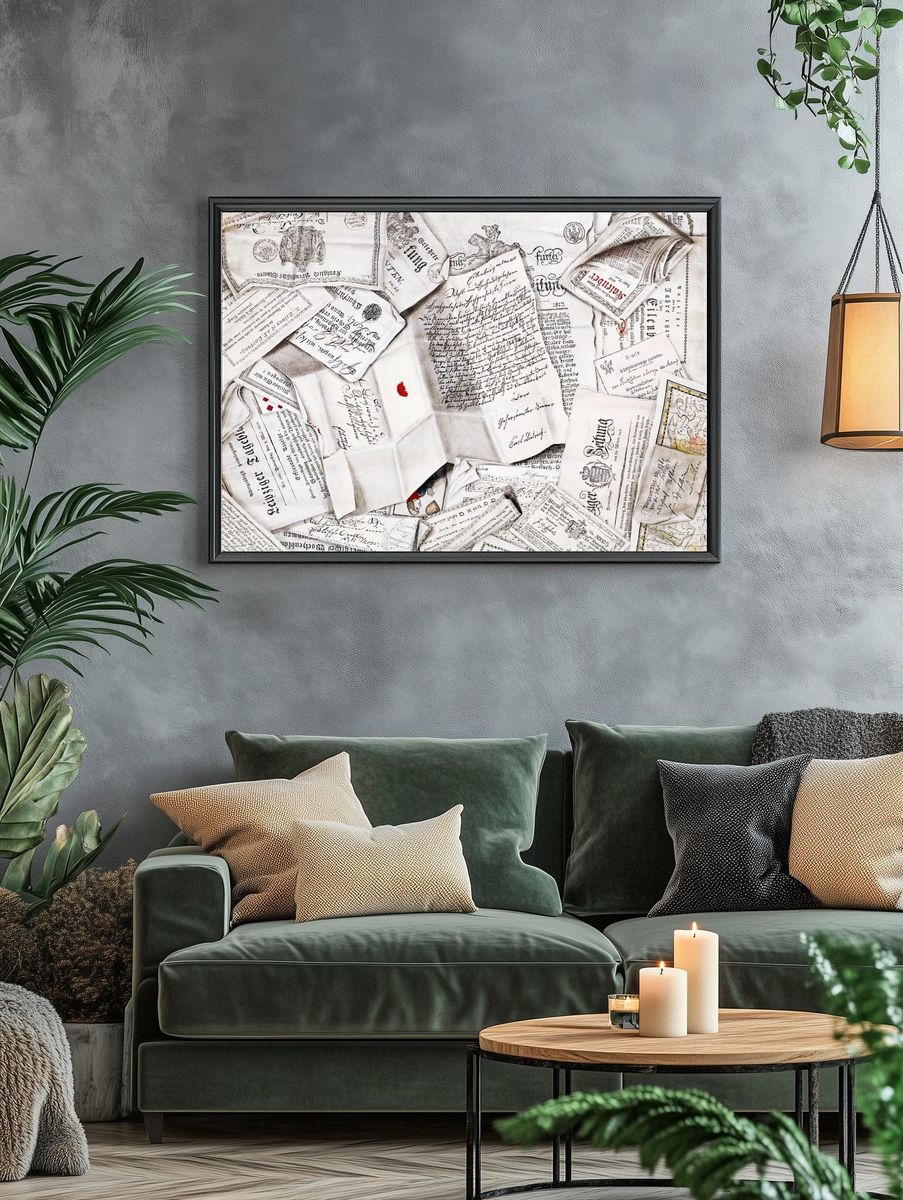 Trompe L'Oeil 19th century Carl. — room view 4
