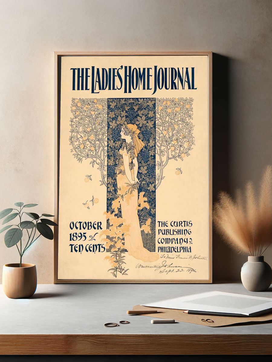 Ladies' Home Journal October (1895). — room view 2