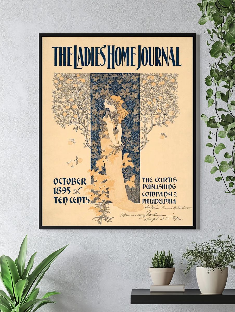 Ladies' Home Journal October (1895). — room view 4