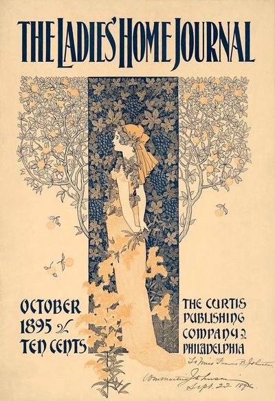 Ladies' Home Journal October (1895). poster