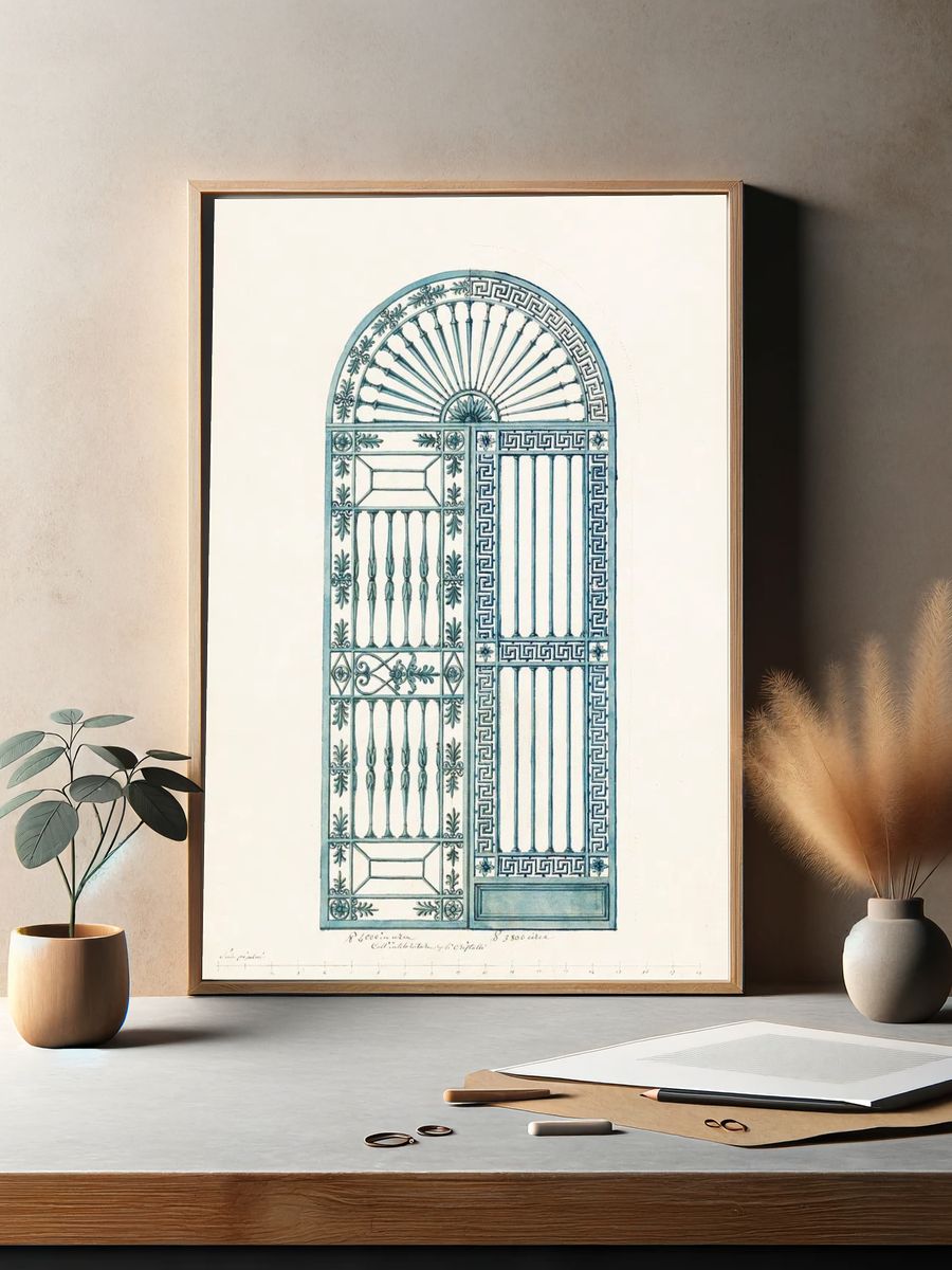 Alternative Designs Metal Gate (1820). — room view 2