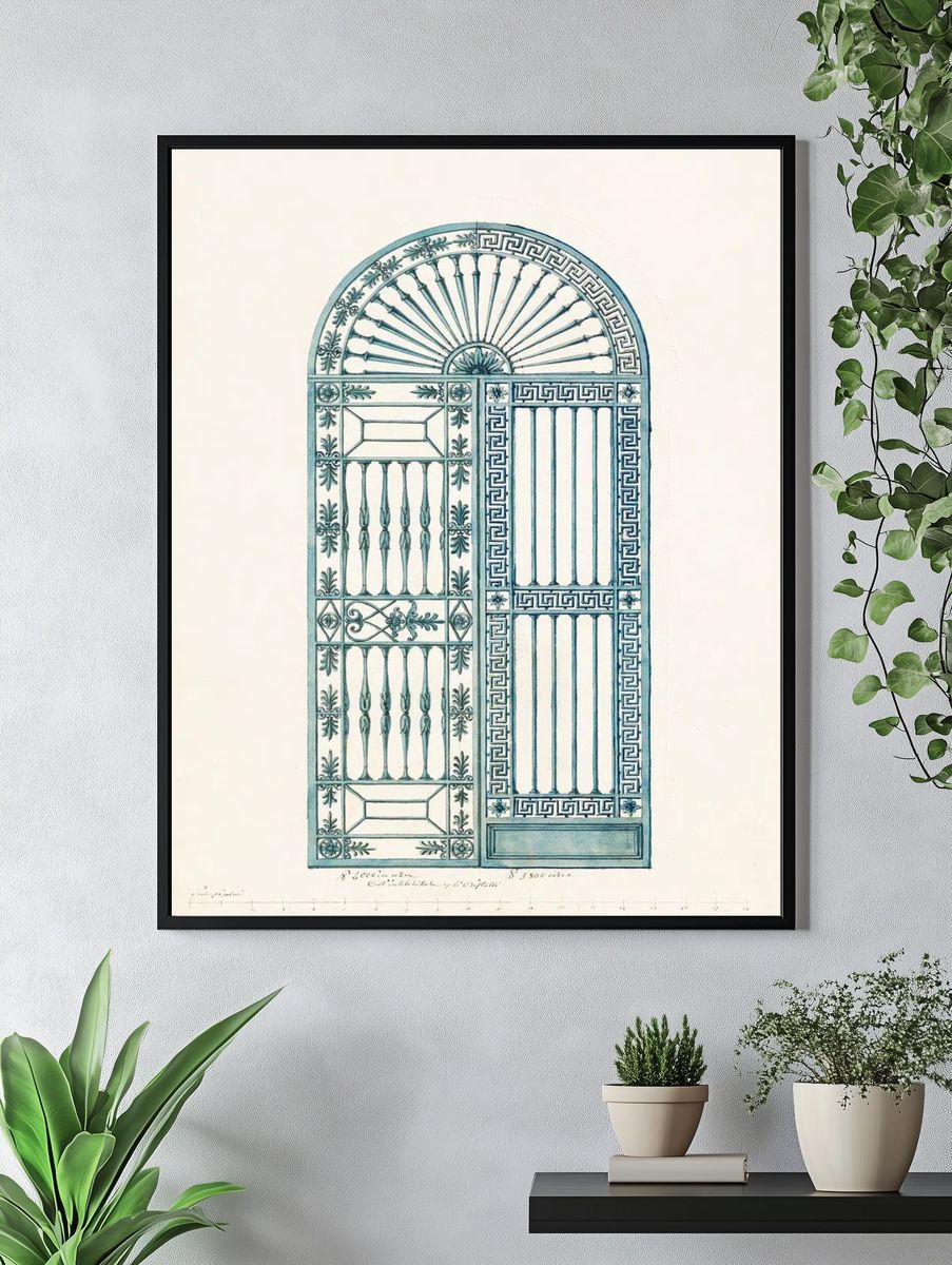 Alternative Designs Metal Gate (1820). — room view 4