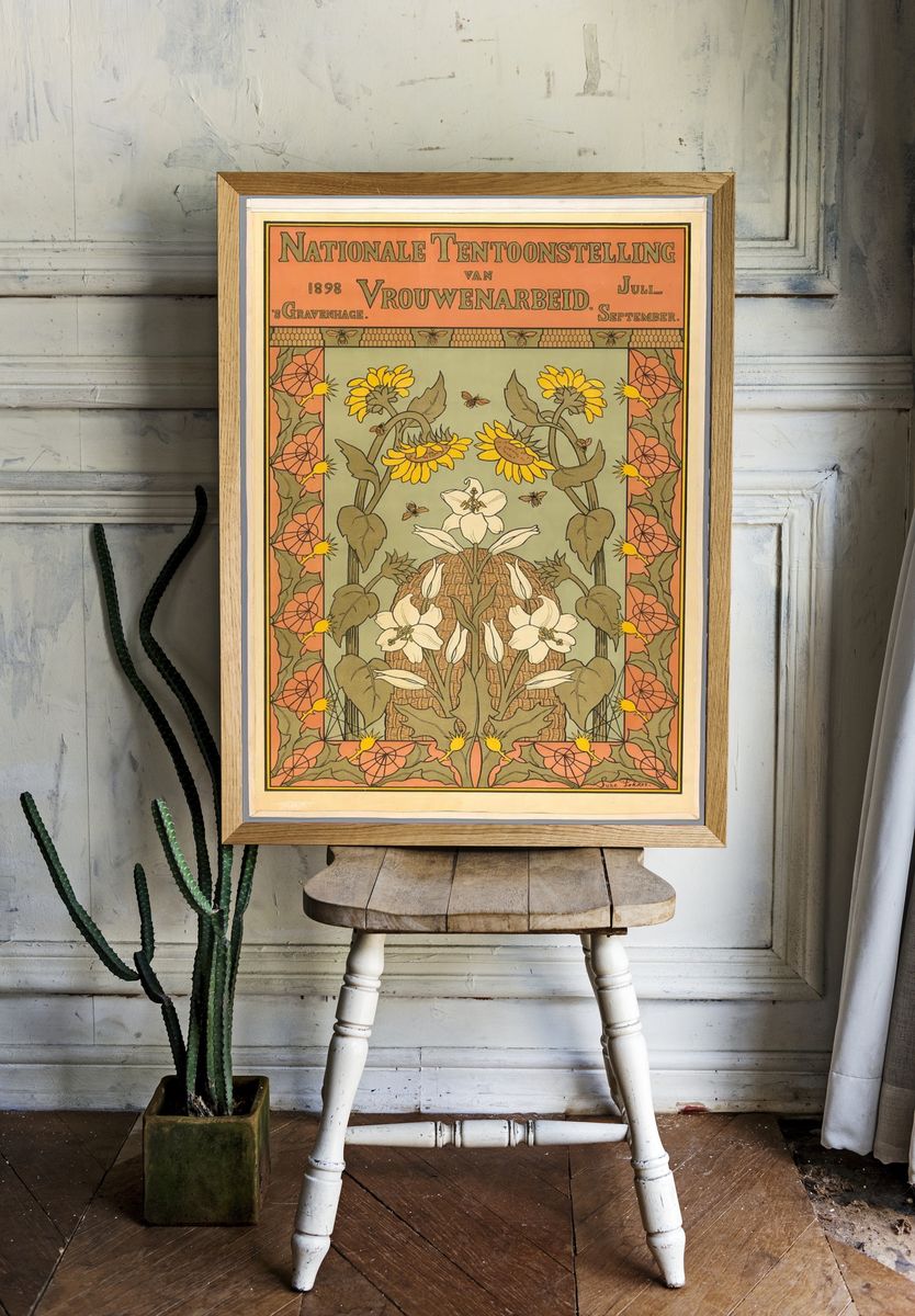 Nationale Tentoonstelling Art Nouveau Poster. room preview