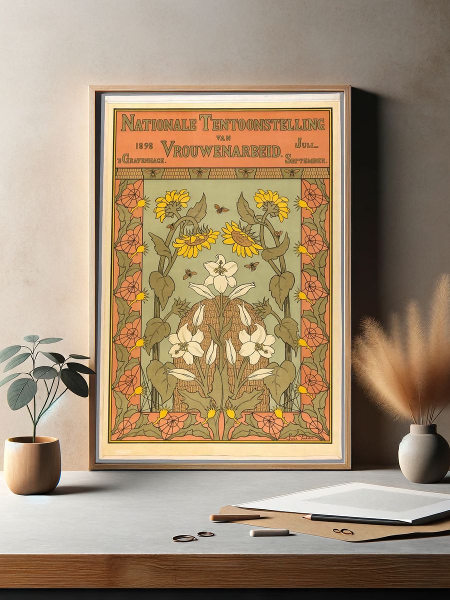 Nationale Tentoonstelling Art Nouveau Poster. — room view 2
