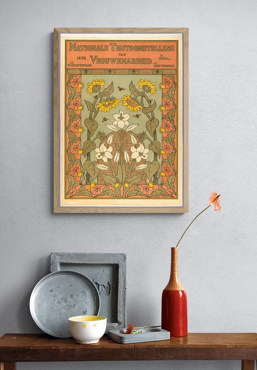 Nationale Tentoonstelling Art Nouveau Poster. — room view 3