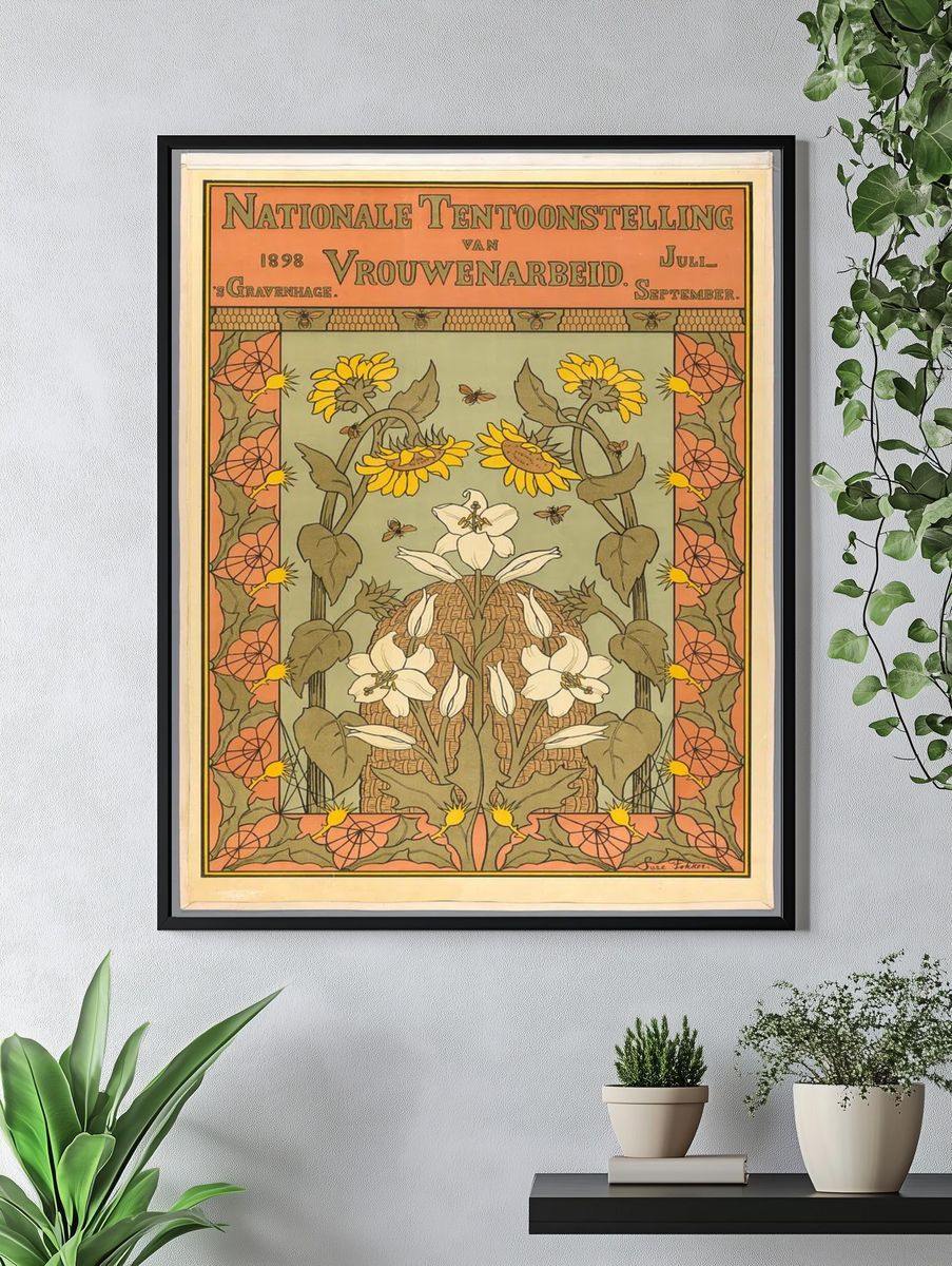 Nationale Tentoonstelling Art Nouveau Poster. — room view 4