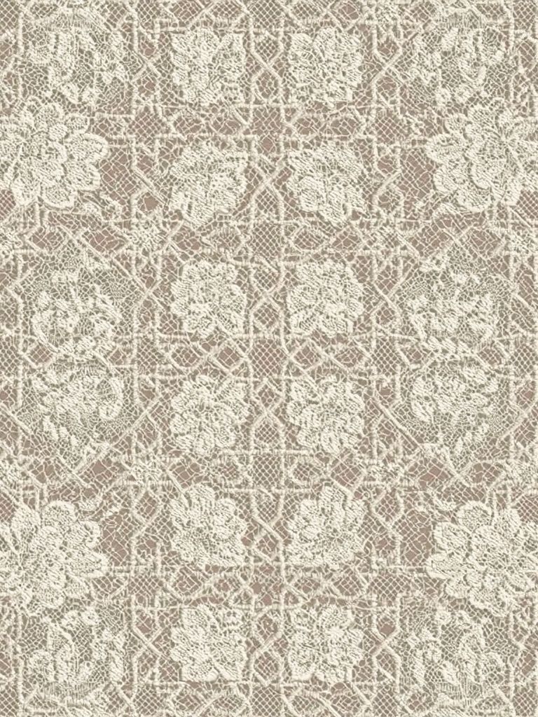 Vintage Lace Pattern Print. poster detail