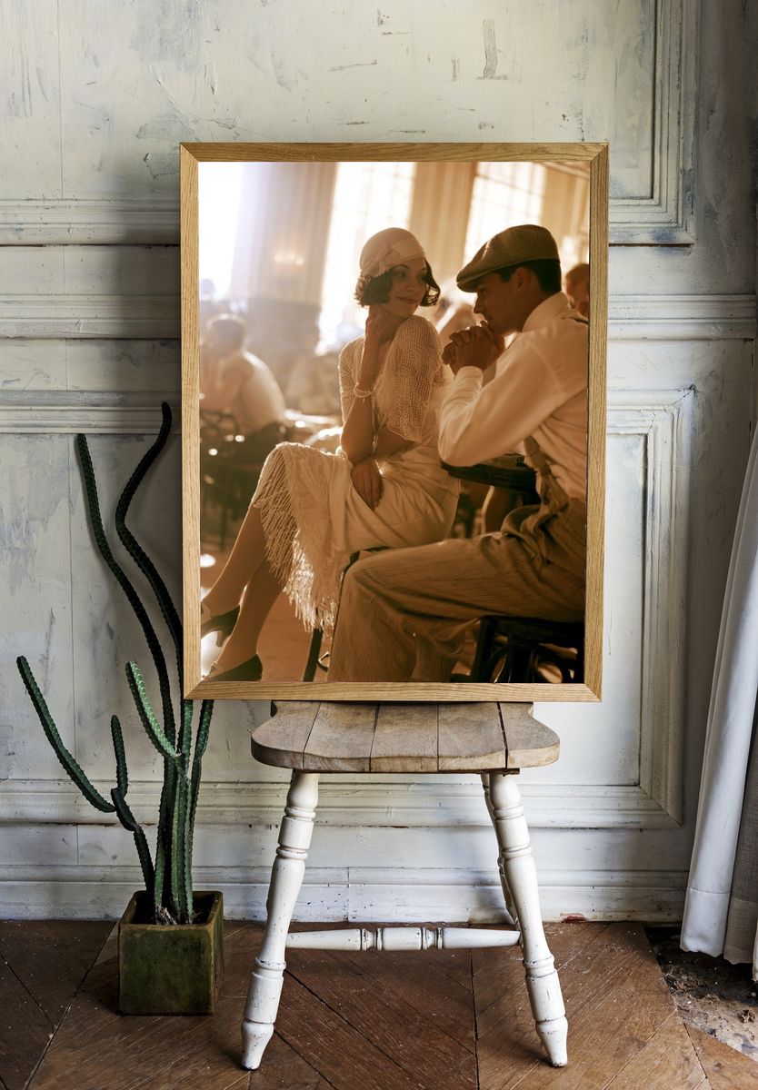 Vintage Dance Hall Romance Poster. room preview