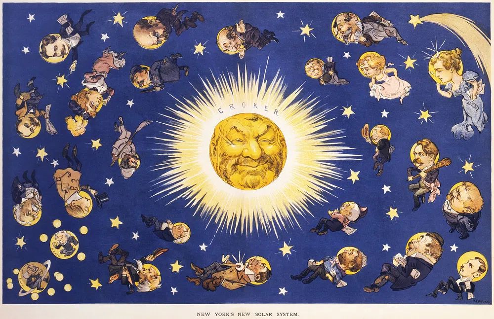 New York's new solar system. poster detail