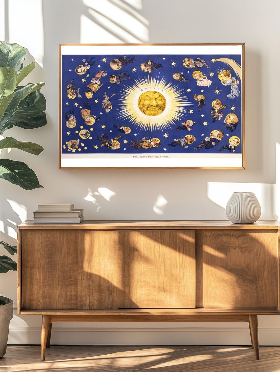 New York's new solar system. — room view 3