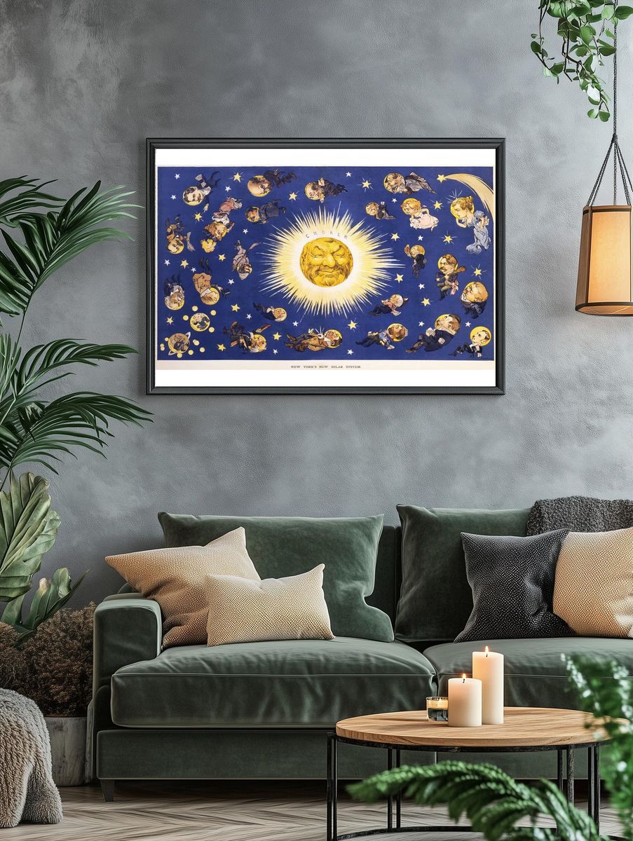 New York's new solar system. — room view 4