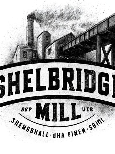 Shelbridge Mill Vintage Poster.