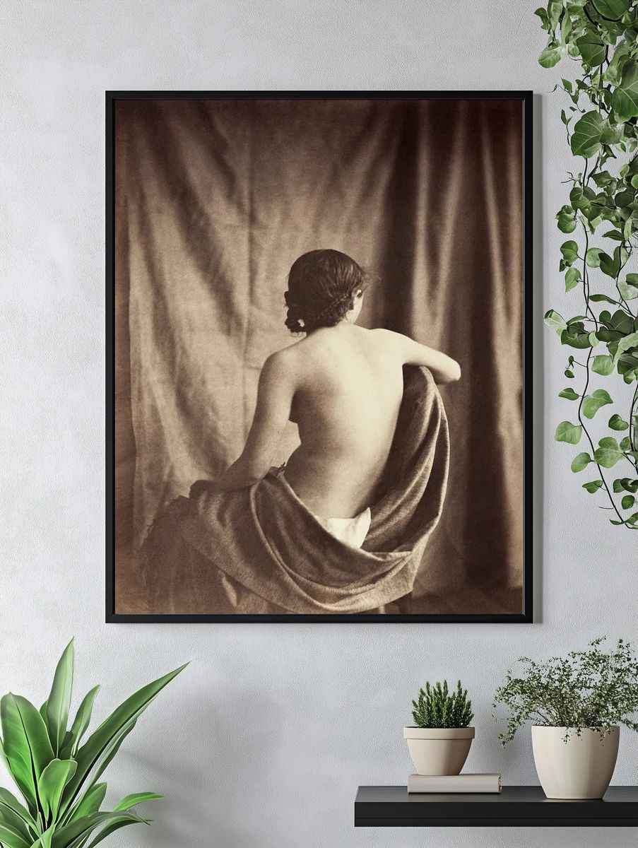 Female nude photography, Draped Model. — room view 4