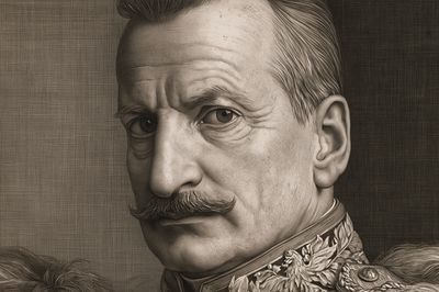 Vintage Military Portrait Poster.
