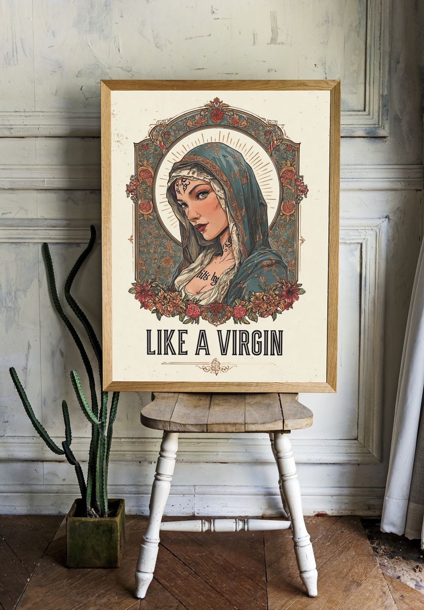 Like a Virgin — Vintage Print room preview