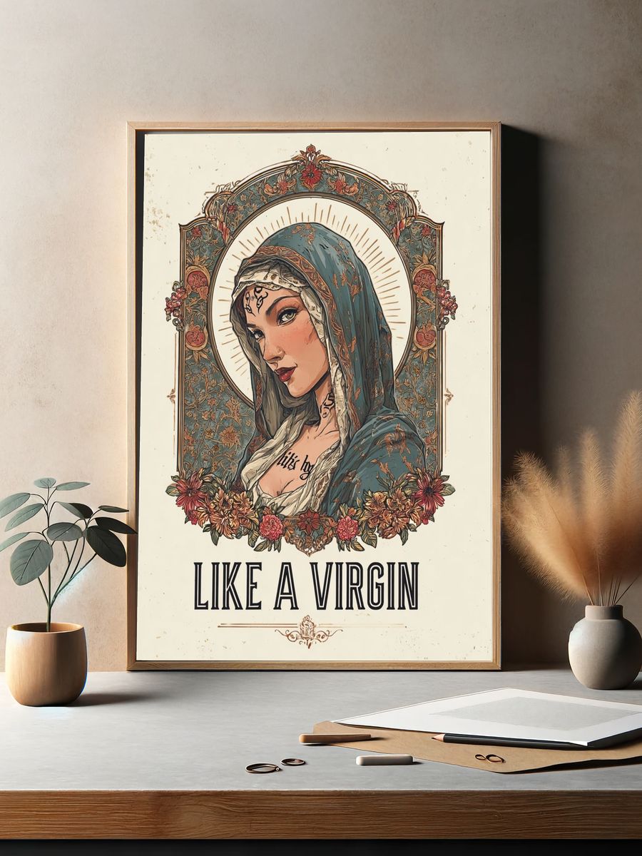 Like a Virgin — Vintage Print. — room view 2