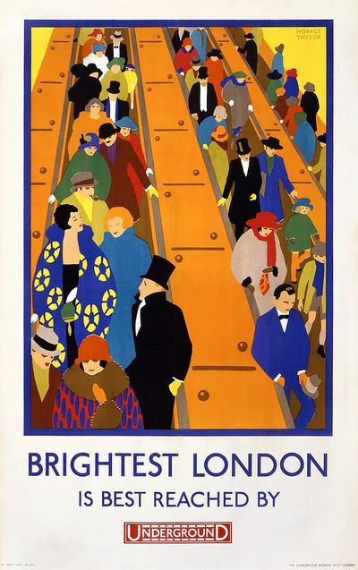 Brightest London — Vintage Print.