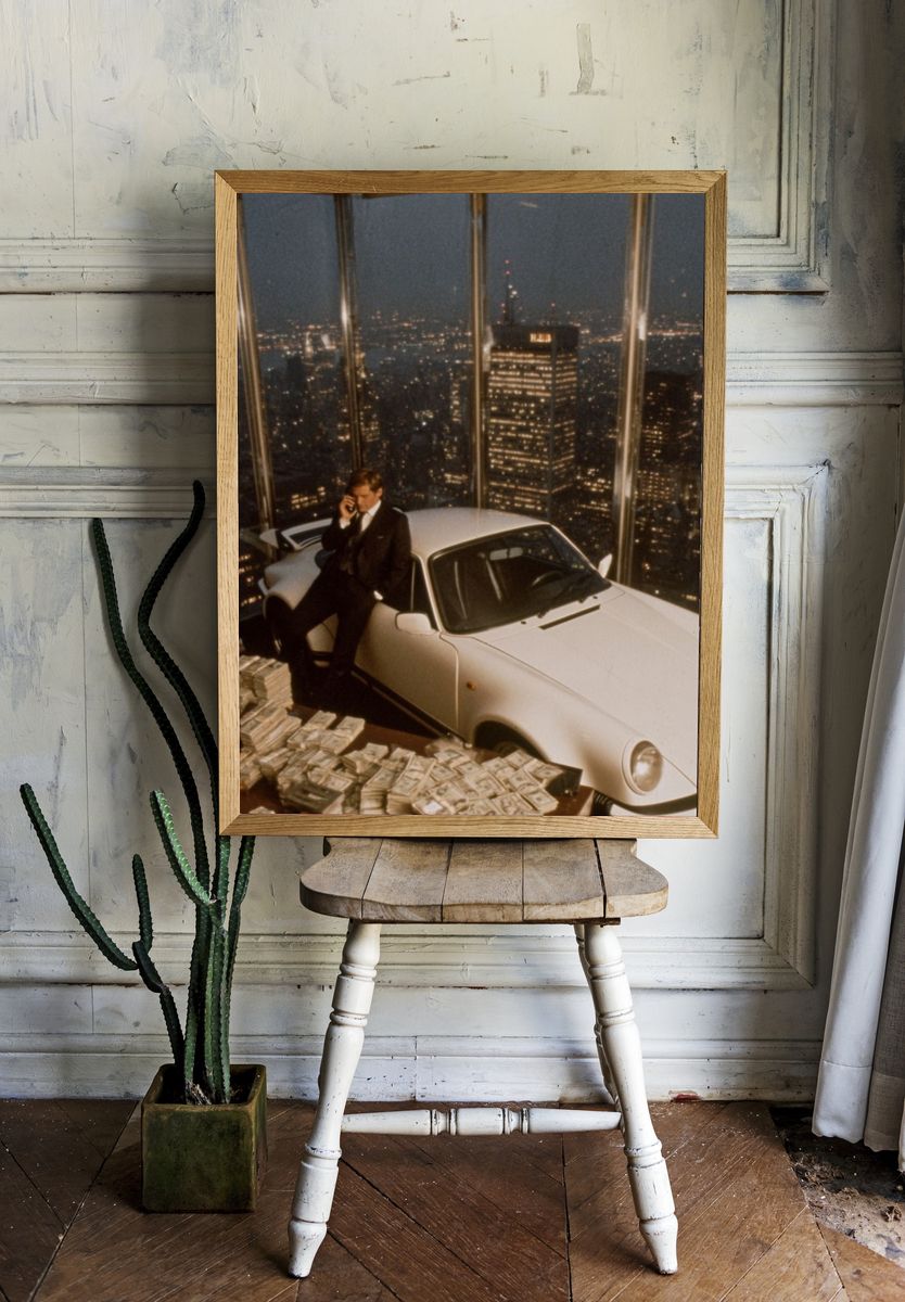 Luxury Lifestyle — Vintage Print. — room view 1