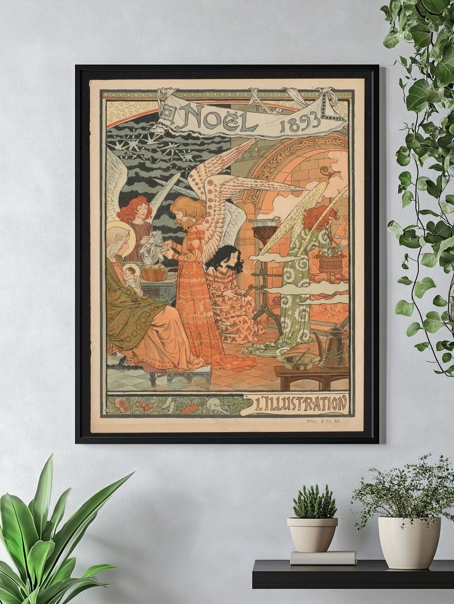 Noël 1893 — Vintage Print. — room view 4
