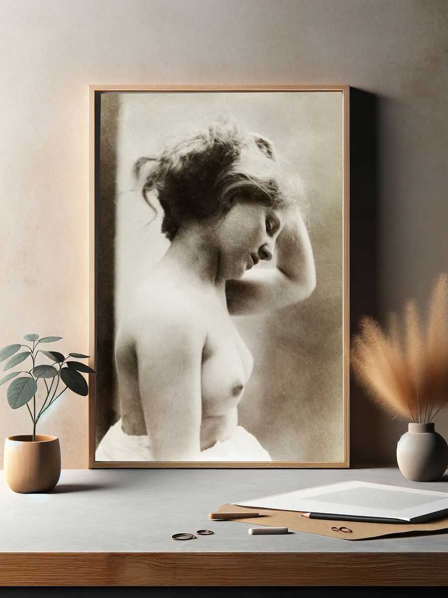 Nude photography naked woman (1881). — room view 2