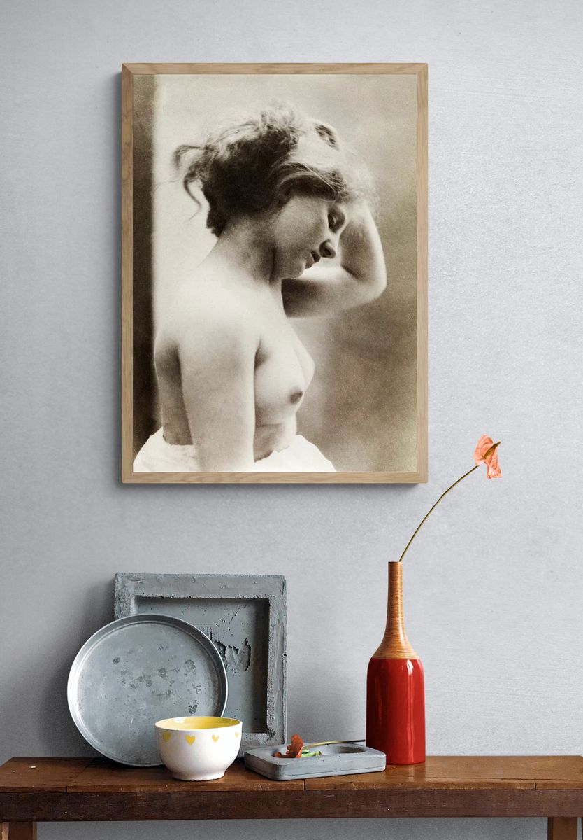 Nude photography naked woman (1881). — room view 3