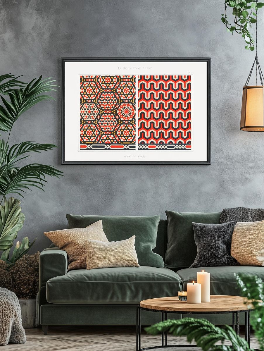 La Decoration Arabe, plate no. — room view 4
