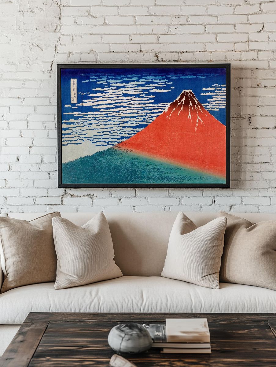 Hokusai's Fine Wind, Clear Morning. — room view 1